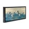 Stupell Industries Sandpiper Bird Flock Beach Shoreline Framed Floater Canvas Wall Art